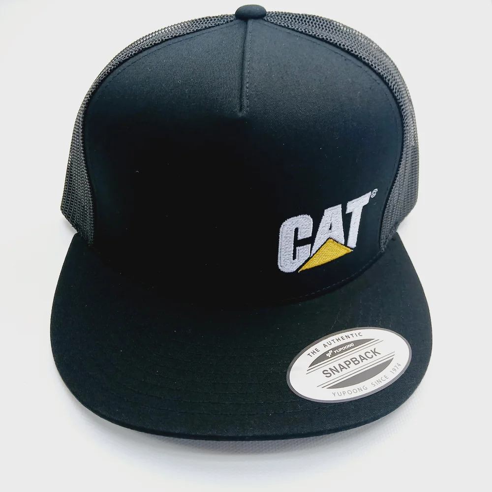 Black Snapback Cap